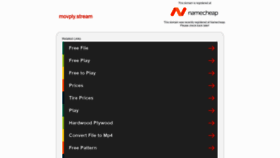 What Movply.stream website looked like in 2020 (3 years ago)