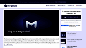 What Megacubo.tv website looked like in 2020 (3 years ago)