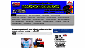 What Mohcetakbaju.com website looked like in 2020 (3 years ago)