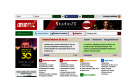 What Media.anuntul.ro website looked like in 2020 (3 years ago)