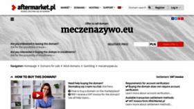 What Meczenazywo.eu website looked like in 2020 (3 years ago)