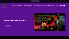 What Mvholisticretreat.com website looked like in 2020 (3 years ago)