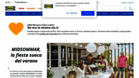 What Menorca.ikea.es website looked like in 2020 (3 years ago)