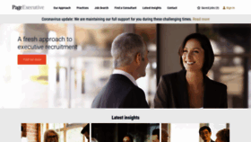 What Michaelpage-executivesearch.es website looked like in 2020 (3 years ago)