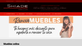 What Mueblesshiade.com website looked like in 2020 (3 years ago)