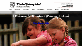 What Manland.herts.sch.uk website looked like in 2020 (3 years ago)