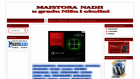 What Majstoranadji.com website looked like in 2020 (3 years ago)