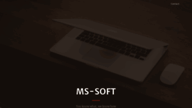 What Ms-soft.pl website looked like in 2020 (3 years ago)