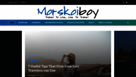 What Morskoiboy.com website looked like in 2020 (3 years ago)