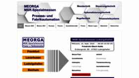 What Meorga.de website looked like in 2020 (3 years ago)