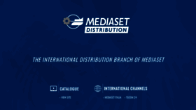 What Mediasetdistribution.com website looked like in 2020 (3 years ago)