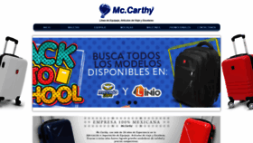 What Mccarthy.com.mx website looked like in 2020 (3 years ago)