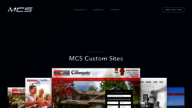 What Mcsres.com website looked like in 2020 (3 years ago)