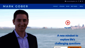 What Markgober.com website looked like in 2020 (3 years ago)