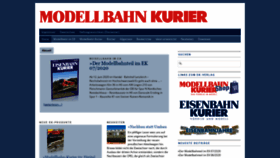 What Modellbahn-kurier.de website looked like in 2020 (3 years ago)