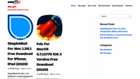 What Mac4pc.com website looked like in 2020 (5 years ago)