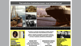 What Merimieskuvia.net website looked like in 2020 (3 years ago)