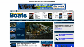 What Modelboats.co.uk website looked like in 2020 (3 years ago)
