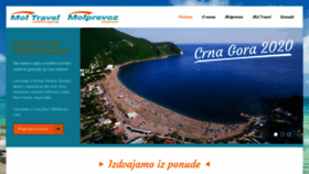 What Molprevoz-turist.com website looked like in 2020 (3 years ago)