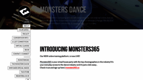 What Monstersofhiphop.com website looked like in 2020 (3 years ago)