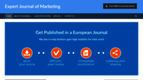 What Marketing.expertjournals.com website looked like in 2020 (3 years ago)