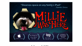 What Milliewashere.com website looked like in 2020 (3 years ago)