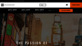 What Manhattanhoteltimessquare.com website looked like in 2020 (3 years ago)