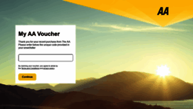 What Myaavoucher.co.uk website looked like in 2020 (3 years ago)