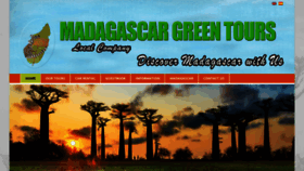 What Madagascar-green-tours.com website looked like in 2020 (3 years ago)