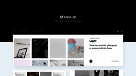 What Malvouz.com website looked like in 2020 (3 years ago)