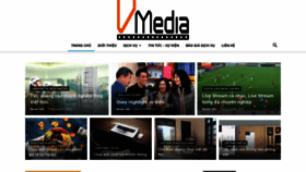 What Mediaviet.vn website looked like in 2020 (3 years ago)