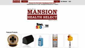What Mansionhealthselect.com website looked like in 2020 (3 years ago)