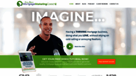 What Mortgagemarketingcoach.com website looked like in 2020 (3 years ago)