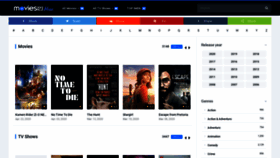 What Movies123.blue website looked like in 2020 (3 years ago)