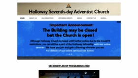 What Myholloway.org website looked like in 2020 (3 years ago)