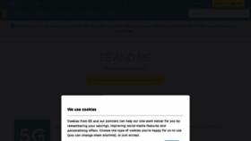 What M.ee.co.uk website looked like in 2020 (3 years ago)