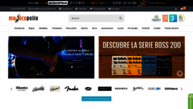 What Musicopolix.es website looked like in 2020 (3 years ago)