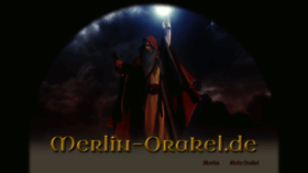 What Merlin-orakel.de website looked like in 2020 (3 years ago)