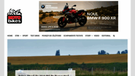 What Motobikes.ro website looked like in 2020 (3 years ago)