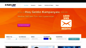What Medinesms.com website looked like in 2020 (3 years ago)