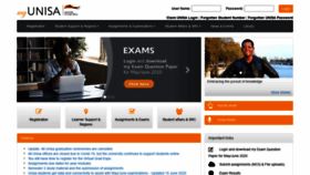 What Myadmin.unisa.ac.za website looked like in 2020 (3 years ago)