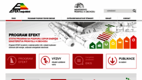 What Mpo-efekt.cz website looked like in 2020 (3 years ago)
