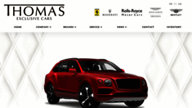 What Maserati-thomas.de website looked like in 2020 (3 years ago)