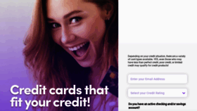 What Mycreditcardfinder.com website looked like in 2020 (3 years ago)