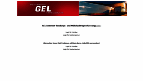 What Mein-gel.de website looked like in 2020 (3 years ago)