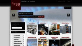 What Maquinaria-de-hosteleria.es website looked like in 2020 (3 years ago)