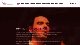 What Morrisyoureyeonthefuture.com website looked like in 2020 (3 years ago)