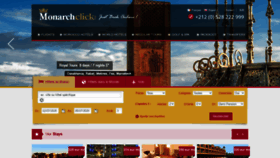 What Monarchclick.com website looked like in 2020 (3 years ago)