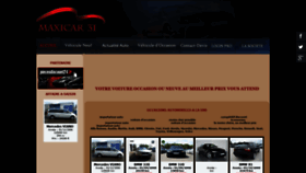 What Maxicar31.com website looked like in 2020 (5 years ago)