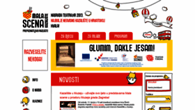 What Mala-scena.hr website looked like in 2020 (5 years ago)